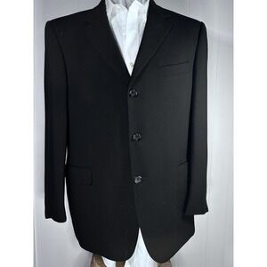Kenneth Cole Suit Jacket 44R Black